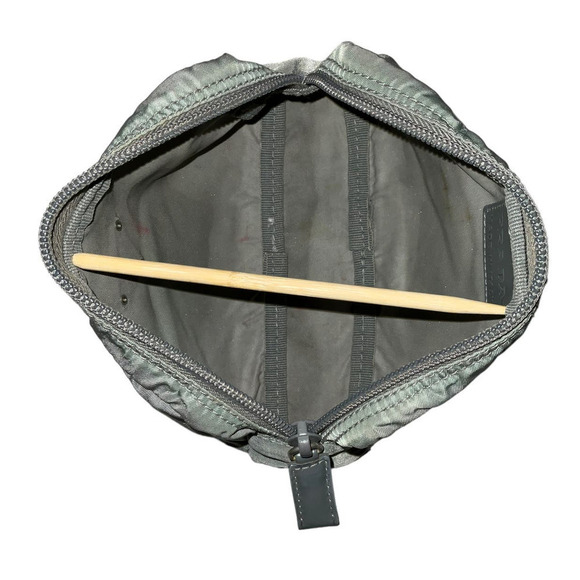 Prada Tessuto Nylon Cosmetic Pouch Gray - Picture 7 of 10